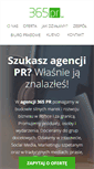 Mobile Screenshot of 365pr.pl